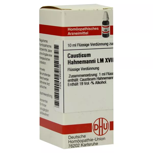 Causticum Hahnemanni LM XVIII Dilution 10 ml