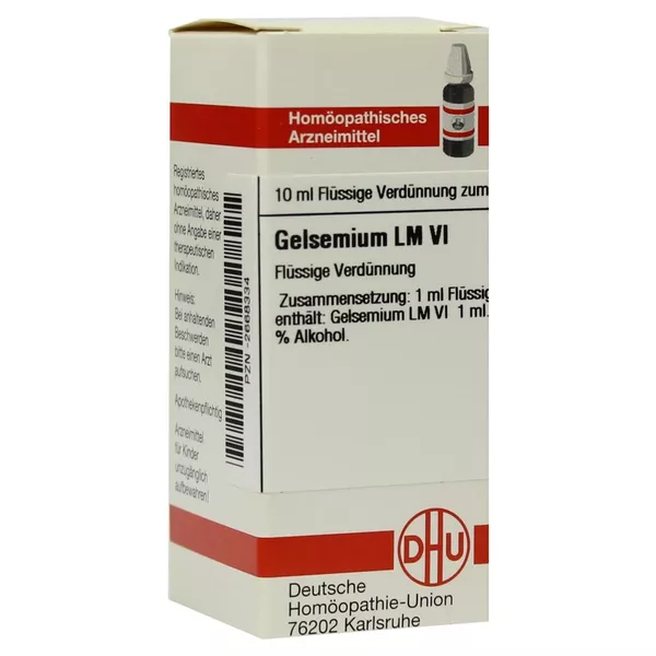 Gelsemium LM VI Dilution 10 ml