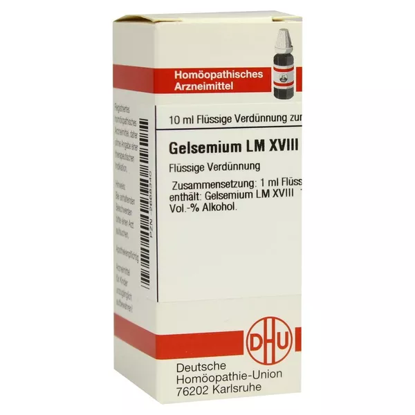 Gelsemium LM Xviii Dilution 10 ml