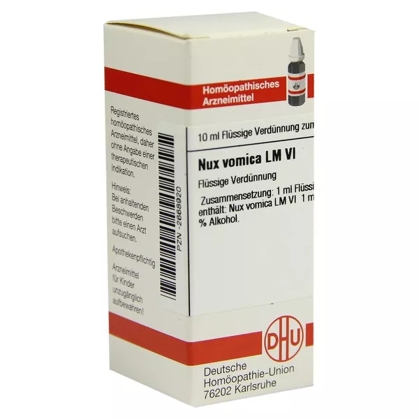 NUX Vomica LM VI Dilution 10 ml