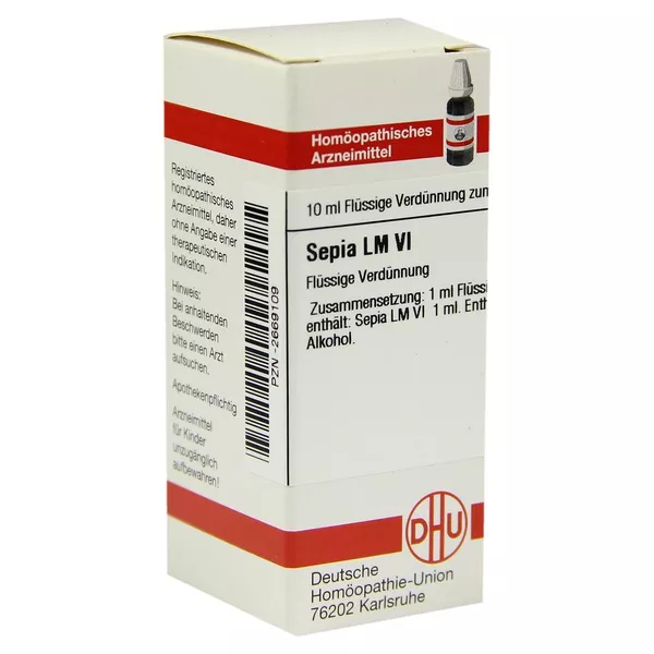 Sepia LM VI Dilution 10 ml