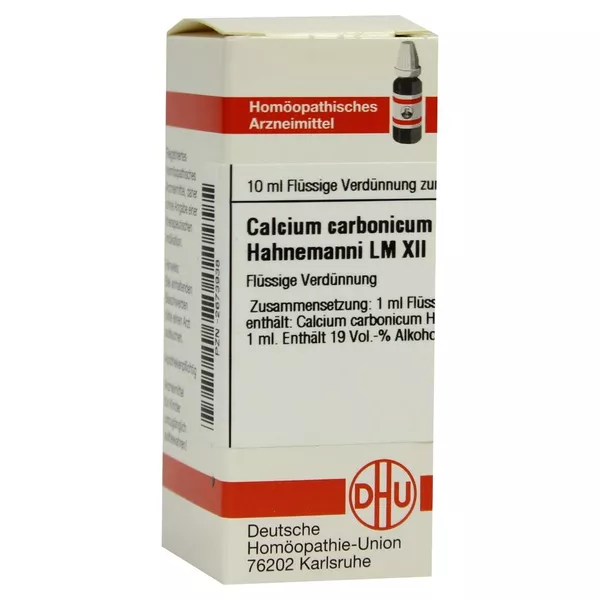 Calcium Carbonicum Hahnemanni LM XII Dil 10 ml