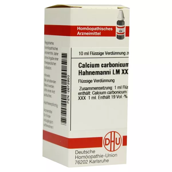 Calcium Carbonicum Hahnemanni LM XXX Dil 10 ml