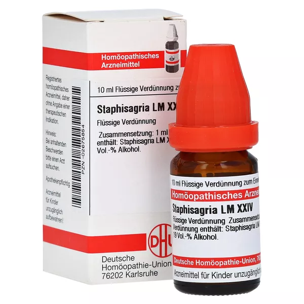 Staphisagria LM XXIV Dilution 10 ml