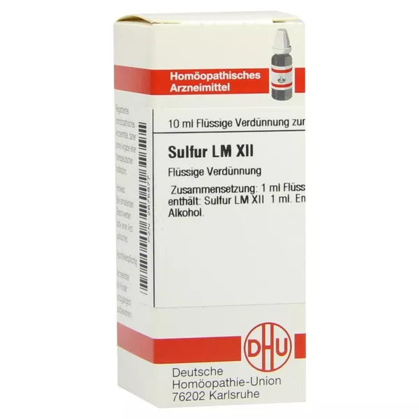 Sulfur LM XII Dilution 10 ml