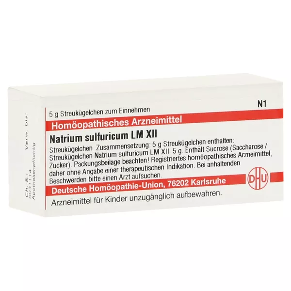 Natrium Sulfuricum LM XII Globuli 5 g