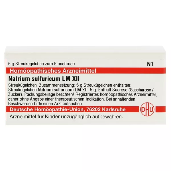 Natrium Sulfuricum LM XII Globuli 5 g