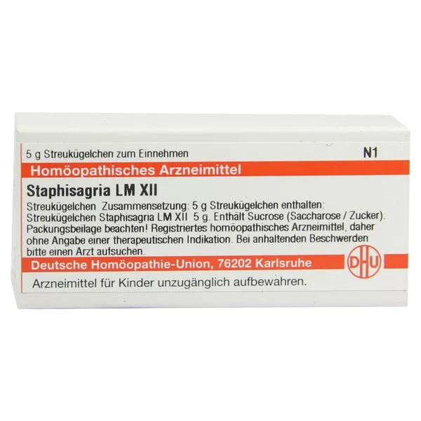 Staphisagria LM XII Globuli 5 g