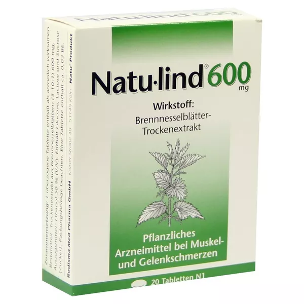 Natulind 600 mg überzogene Tabletten 20 St
