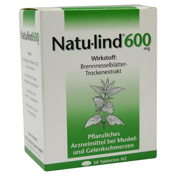 Natulind 600 mg überzogene Tabletten 50 St