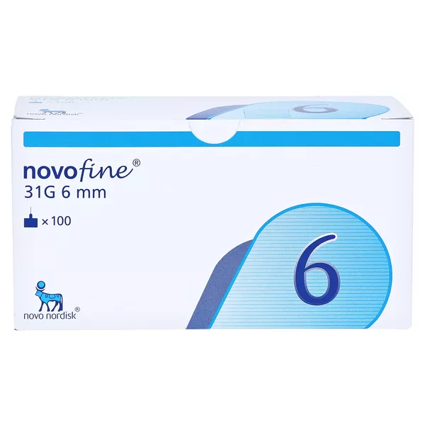 Novofine Nadeln 31 G 6 mm 100 St