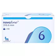 Novofine Nadeln 31 G 6 mm 100 St