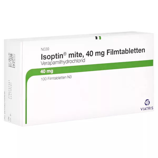 Isoptin mite 40 mg Filmtabletten 100 St