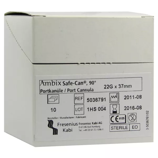 Ambix Safe-can Portpunkt.kan.22 Gx37 mm 10 St