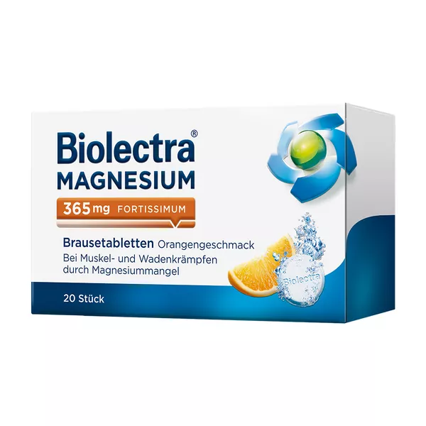 Biolectra MAGNESIUM 365 mg fortissimum 20 St