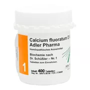 Produktabbildung: Biochemie Adler 1 Calcium fluoratum D 12 400 St