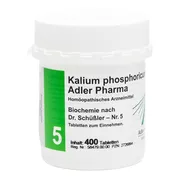 Produktabbildung: Biochemie Adler 5 Kalium phosphoricum D 400 St