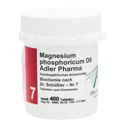 Produktabbildung: Biochemie Adler 7 Magnesium phosphoricum 400 St