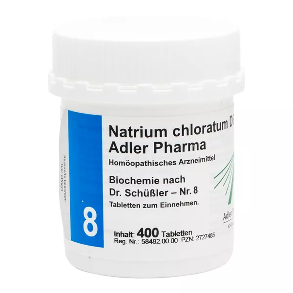 Biochemie Adler 8 Natrium chloratum D 6 400 St