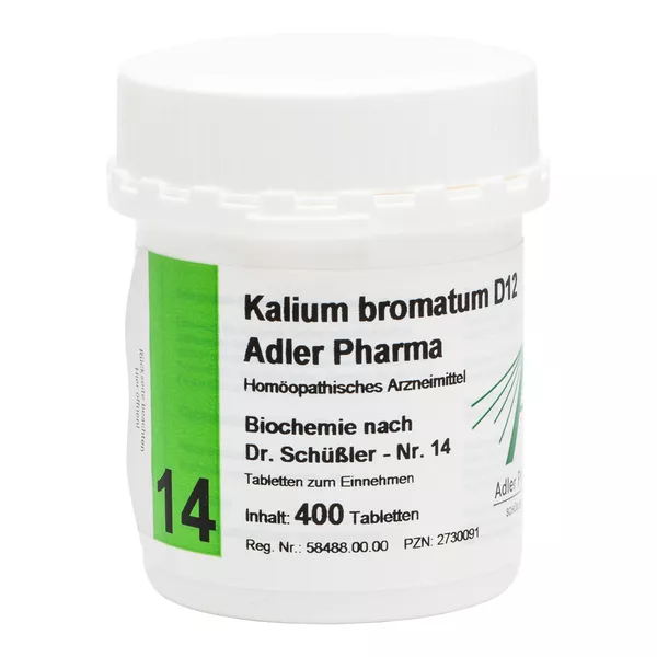Biochemie Adler 14 Kalium bromatum D 12 400 St