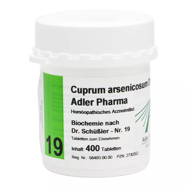 Biochemie Adler 19 Cuprum arsenicosum D 400 St