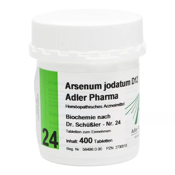 Biochemie Adler 24 Arsenum jodatum D 12 400 St