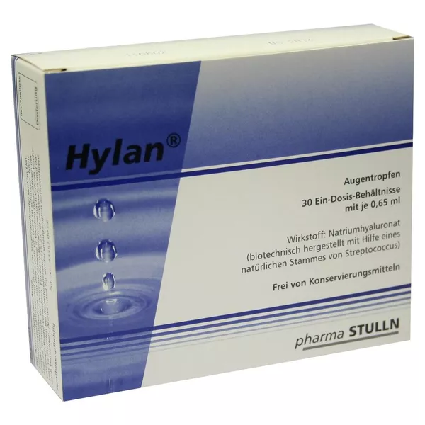 Hylan 0,65 ml Augentropfen 30 St