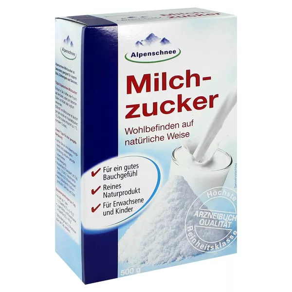 Alpenschnee Milchzucker 500 g