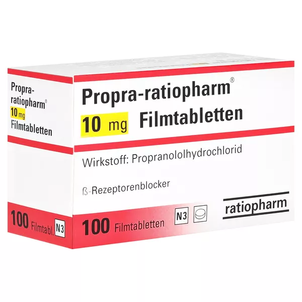 Propra-ratiopharm 10 mg Filmtabletten, 100 St.