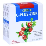 Produktabbildung: Cerola C plus Zink Taler Grandel 32 St