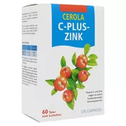 Produktabbildung: Cerola C plus Zink Taler Grandel 60 St