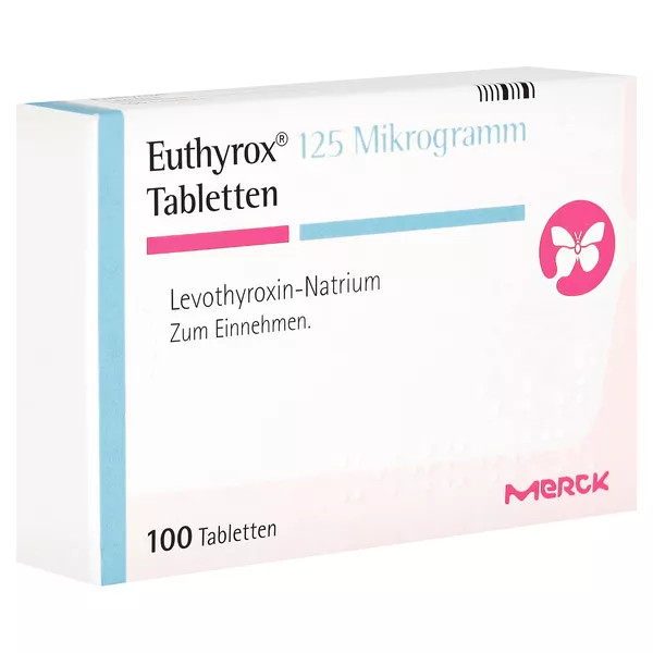 Euthyrox 125 Mikrogramm Tabletten 100 St