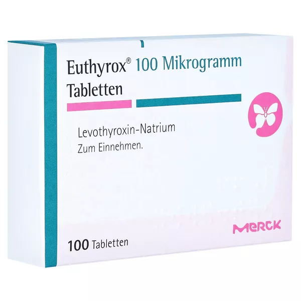 Euthyrox 100 Mikrogramm Tabletten 100 St