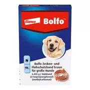 Produktabbildung: Bolfo Flohschutzband Braun für große Hunde 1 St