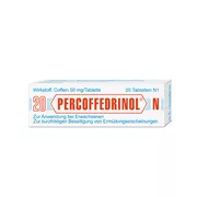 Produktabbildung: Percoffedrinol N 20 St