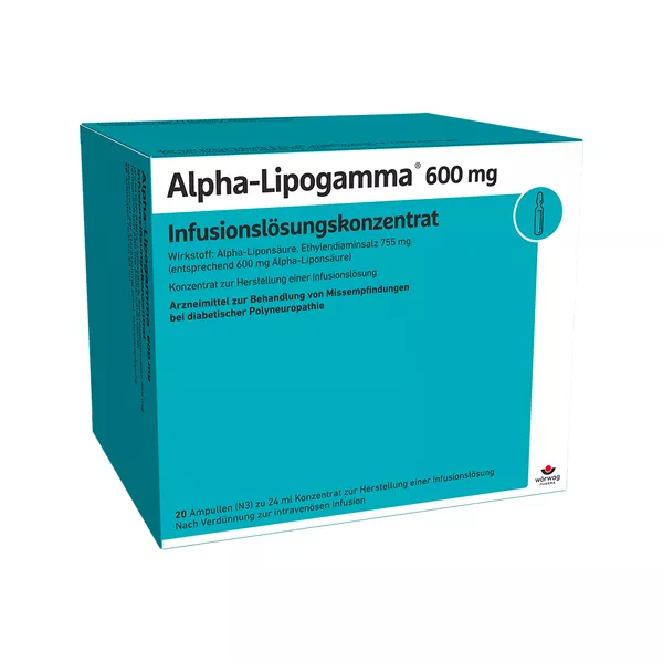 Alpha Lipogamma 600 mg 20X24 ml