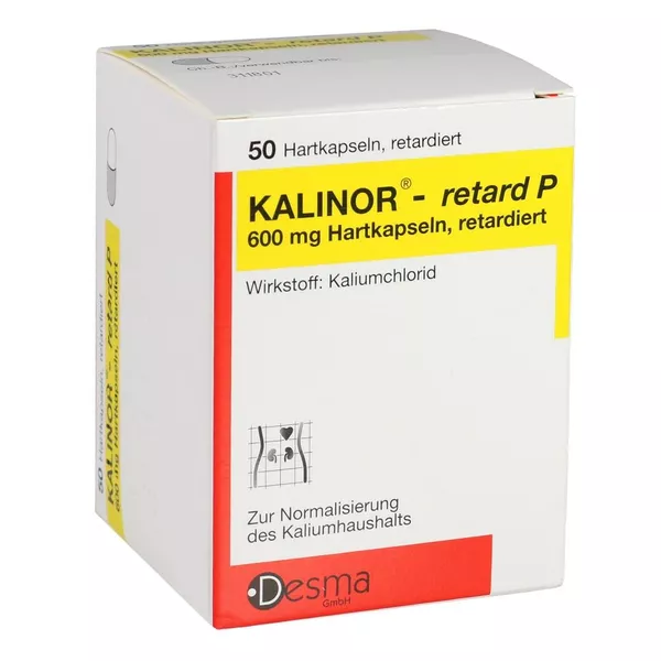 Kalinor Retard P 600 mg Hartkapseln 50 St