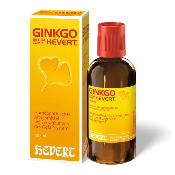 Ginkgo Biloba Comp.hevert Tropfen, 100 ml