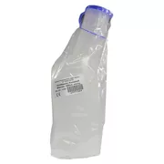 Produktabbildung: Urinflasche Mann Kunststoff 1 l m.Versch 1 St