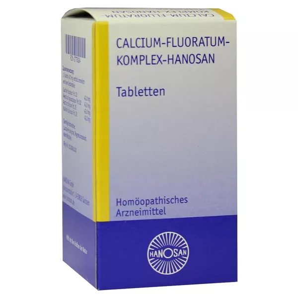 Calcium Fluoratum Komplex Hanosan Tablet, 100 St.