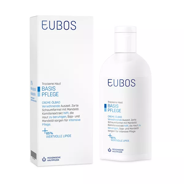 EUBOS BASIS PFLEGE CREME-ÖLBAD 200 ml