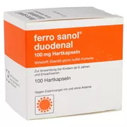 Produktabbildung: Ferro Sanol duodenal 100 mg magensaftresistente Kapseln