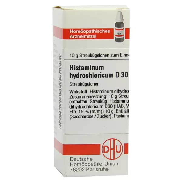Histaminum Hydrochloricum D 30 Globuli 10 g
