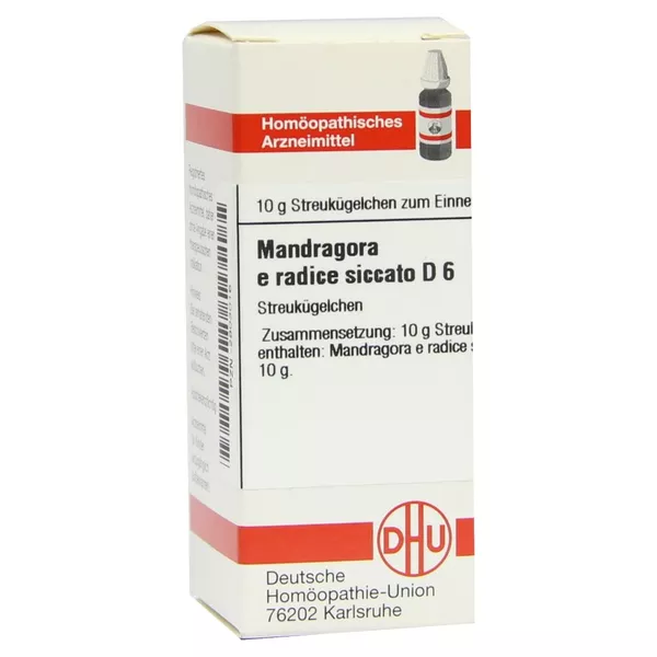 Mandragora E Radice siccata D 6 Globuli 10 g