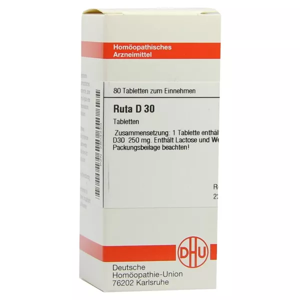 RUTA D 30 Tabletten 80 St