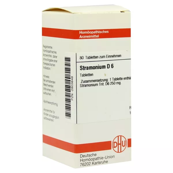 Stramonium D 6 Tabletten 80 St