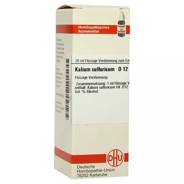 Kalium Sulfuricum D 12 Dilution 20 ml