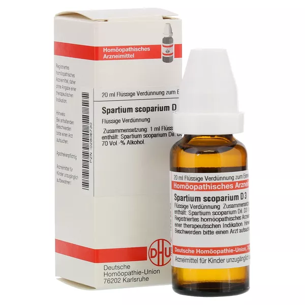 Spartium Scoparium D 3 Dilution, 20 ml