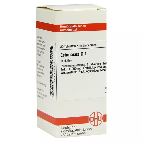 Echinacea HAB D 1 Tabletten 80 St