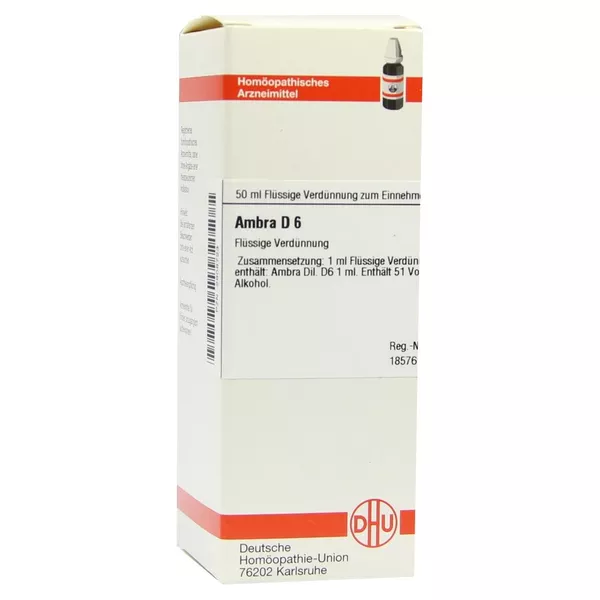 Ambra D 6 Dilution 50 ml